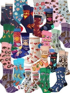Women's NWT Sock Bundle | Mix & Match -- 4 Socks for the Price of 3